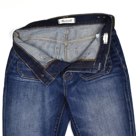 Madewell Cali Demi Boot Jeans Patch Pocket Edition 26 - Picture 6 of 7